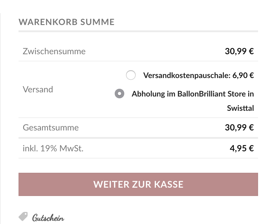 BallonBrilliant Abhol-Katalog Online