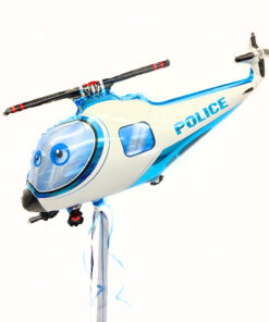 Folienballon "Police Helicopter"