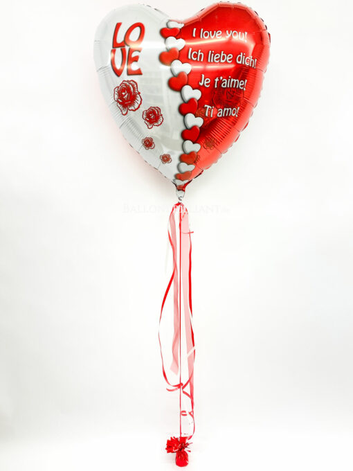 Folienballon "Love around the world" – Bild 2