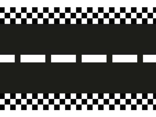 Vlies-Tischläufer Rennstrecke "Car Racing Collection"