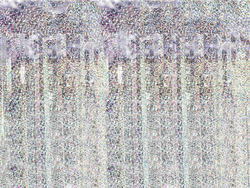 Partyvorhang holographisch "Mermaid Glitzer Collection"