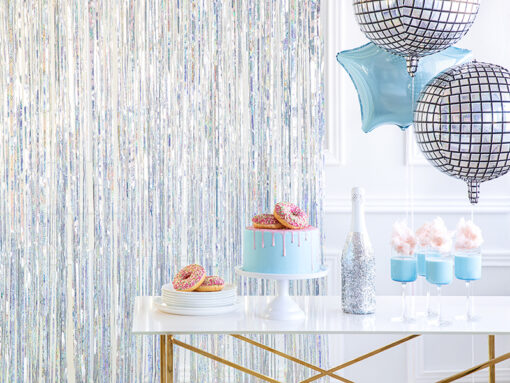 Partyvorhang holographisch "Mermaid Glitzer Collection" – Bild 2