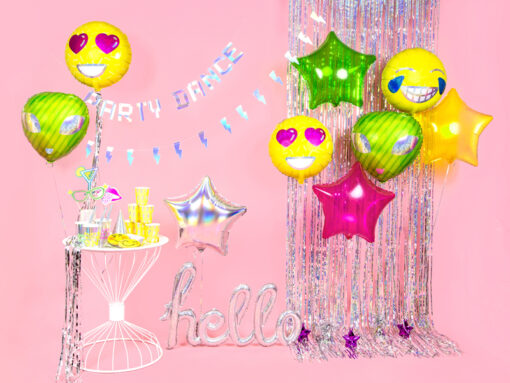 Partyvorhang holographisch "Mermaid Glitzer Collection" – Bild 4