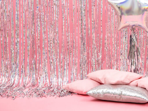 Partyvorhang holographisch "Mermaid Glitzer Collection" – Bild 3