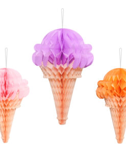 Seidenpapier Dekoration Eiscreme "Sommerbriese Collection"