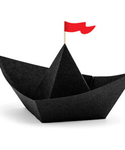 Papier Piratenboote schwarz "Piraten Schatzinsel Collection"