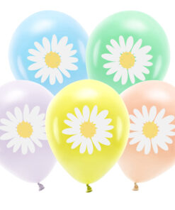 Latexballone Pastellfarben Gänseblümchen "Sommerbriese Collection"