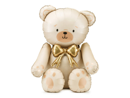 Bär mit goldeneer Schleife