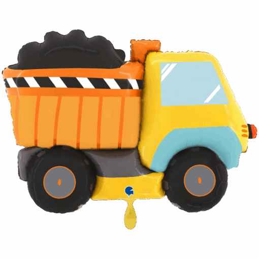 Folienballon Dumper Truck "Achtung Baustelle Collection"