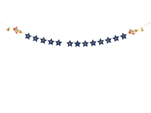 Flugzeug Banner Happy Birthday "Flugzeug Collection"