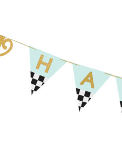 Banner Pokal Happy Birthday "Car Racing Collection"