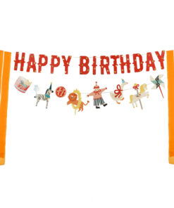 Banner Happy Birthday "Zirkus Collection"