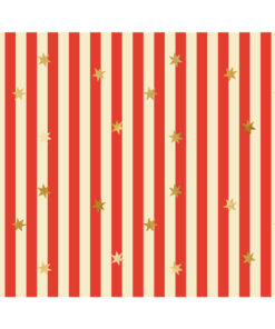 Tischdecke Papier rot/gold "Zirkus Collection"