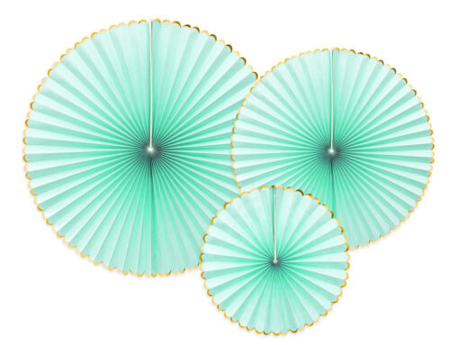 Deko Rosetten mint "Collection Sommerbriese"