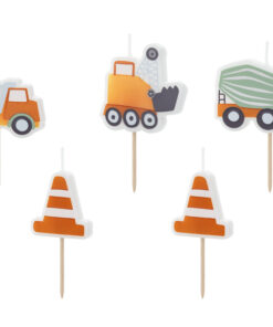 Geburtstagskerzen Straßenarbeiten "Achtung Baustelle Collection"