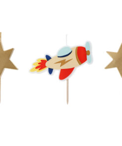 Geburtstagskerzen Flugzeug