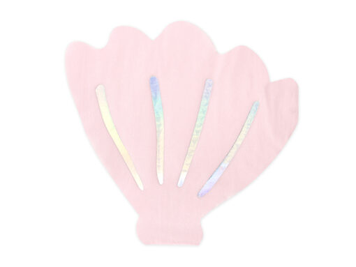 Muschel Papierservietten "Mermaid Glitzer Collection"