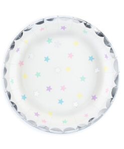 Pappteller Sterne "Einhorn Collection"