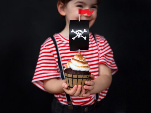 Piraten Muffin Cake Topper "Piraten Schatzinsel Collection" – Bild 2