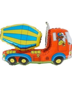 Folienballon Betonmischer "Achtung, Baustelle Collection"