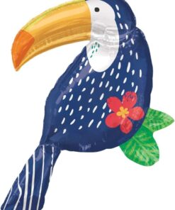 Folienballon Tucan (Safari/Dschungel Collection)
