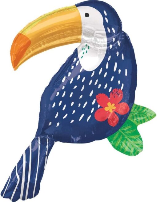 Folienballon Tucan (Safari/Dschungel Collection)