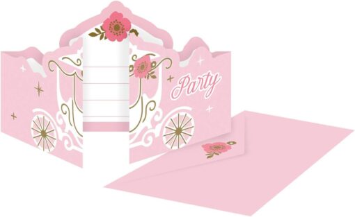 Einladungskarten Kutsche (Prinzessin Collection)