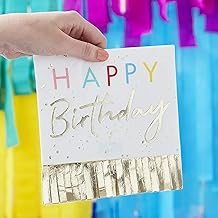 Servietten Happy Birthday (Regenbogenland Collection)