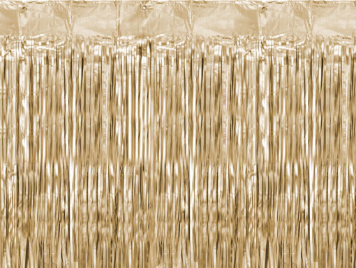 Partyvorhang goldfarben (Black and White Collection"