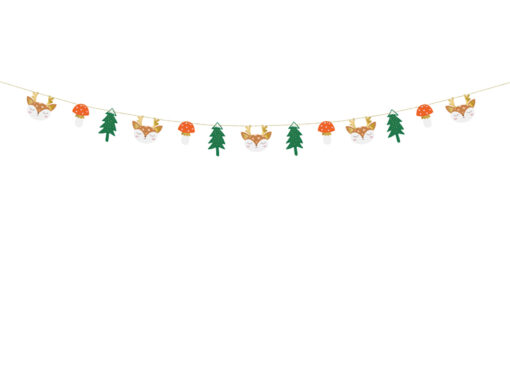 Papiergirlande Waldtiere (Kleine Waldfreunde Collection)