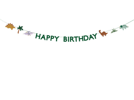 Dino Banner Happy Birthday (Dino Collection)