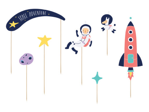 Cake Toppers Kosmos (Space Collection)