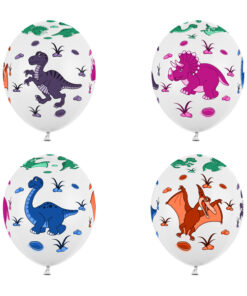 Latexballone Dinosaurier (Dino Collection)