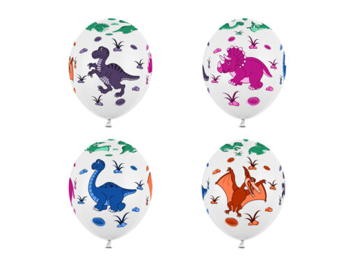 Latexballone Dinosaurier (Dino Collection)
