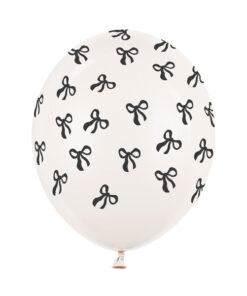 Latexballone mit Schleifchen