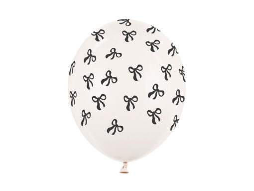 Latexballone mit Schleifchen