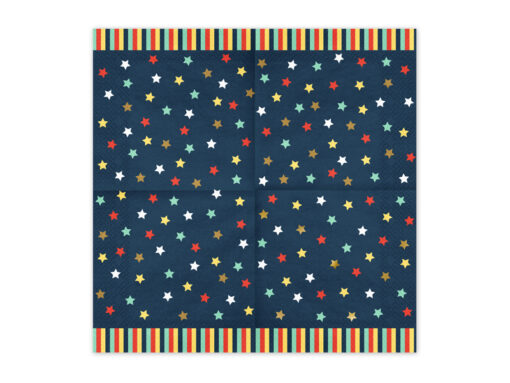 Papierservietten mit Sternen (Space Collection)
