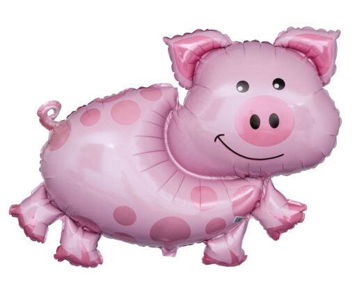 Folienballon Schweinchen (Kleine Farm Collection)