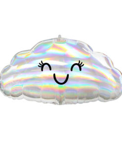 Folienballon Wolke hologr.
