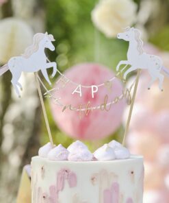 Cake Topper Pferde Happy Birthday (Kleine Pferdewelt Collection)