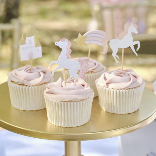 Cap Cake Toppers Pferde (Prinzessin Collection)