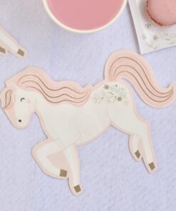 Servietten Pferdchen "Princess for a Day" (Princess Collection)
