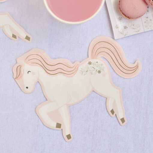 Servietten Pferdchen "Princess for a Day" (Prinzessin Collection)