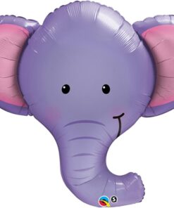 Folienballon Elefantenkopf (Safari/Dschungel Collection)