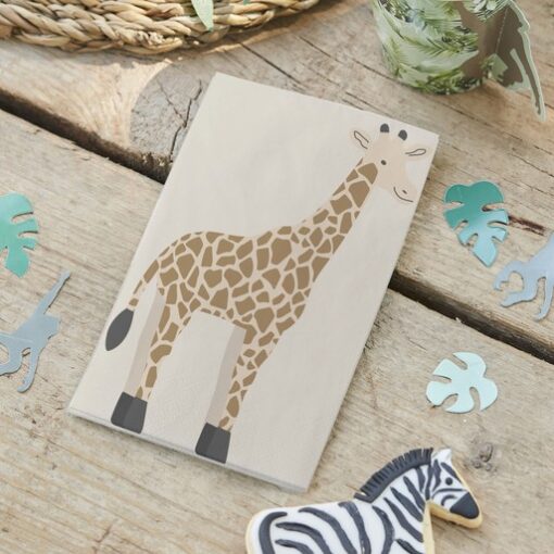 Servietten Giraffe (Safari/Dschungel Collection)