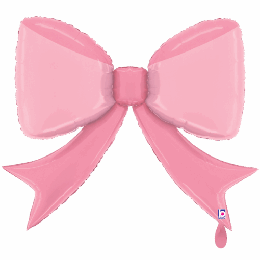 Folienballon Schleife "Pretty Pink Bow"