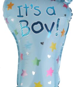 Folienballon "Fuß, It´s a Boy"