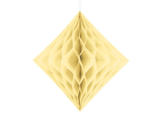 Seidenpapier Diamant, hellgelb/creme