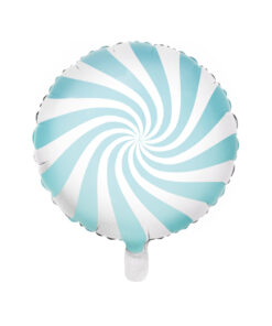 Folienballon "Bonbon" pastell blau