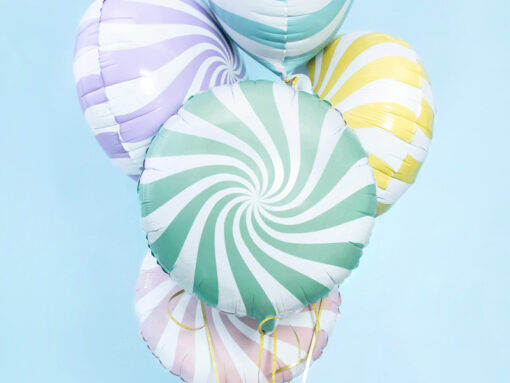 Folienballon "Bonbon" pastell mint – Bild 2